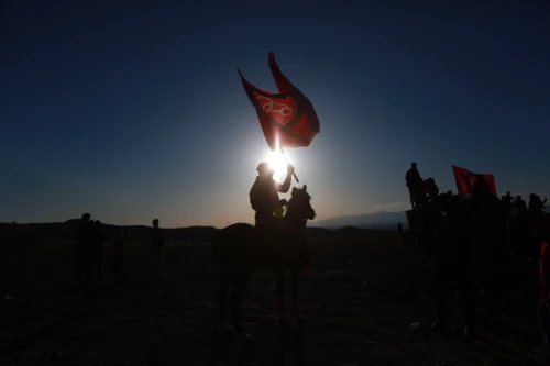 Championship celebration of Tractor Football Club in the 24th Persian Gulf Pro League