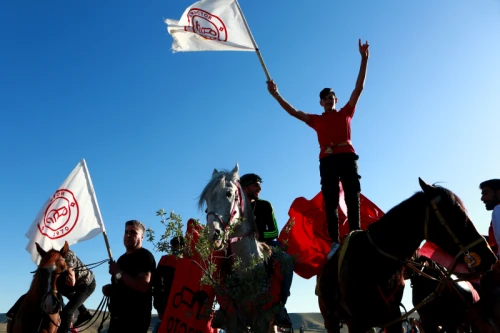 Championship celebration of Tractor Football Club in the 24th Persian Gulf Pro League