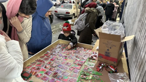 حال و هوای تهران در شب کریسمس