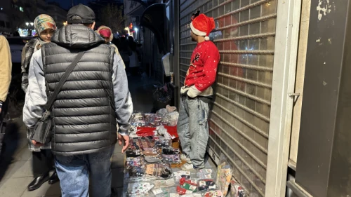 حال و هوای تهران در شب کریسمس