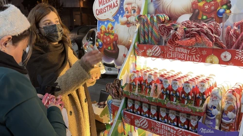 حال و هوای تهران در شب کریسمس