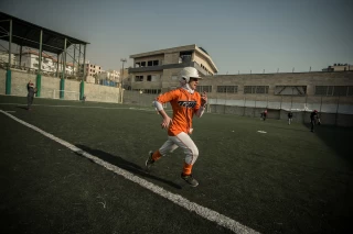 Women softball freindly match between Teyf and Azarakhsh